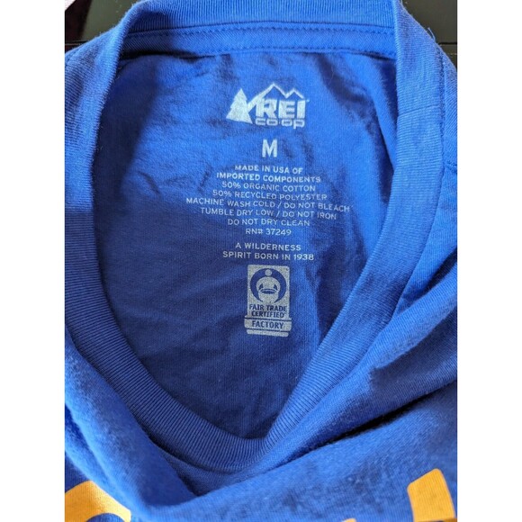 New REI Co-Op Shirt Bundle (2) Tan Purple Outdoors Active Men's Medium NWT - Picture 14 of 14